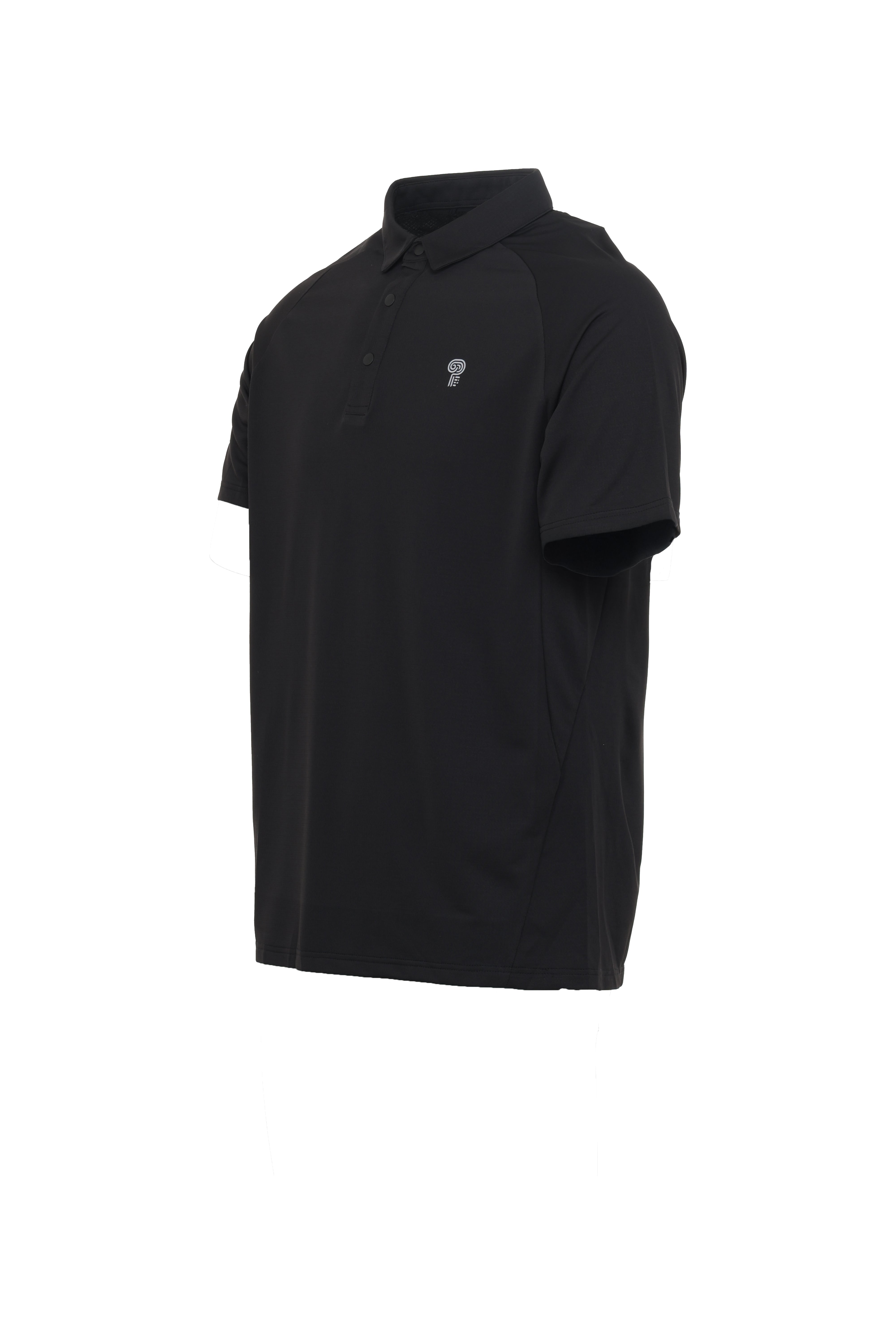 Polocom Plus© - Performance Polo — Black