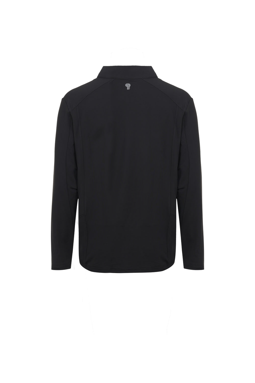 Full-Zip Track Jacket — Black