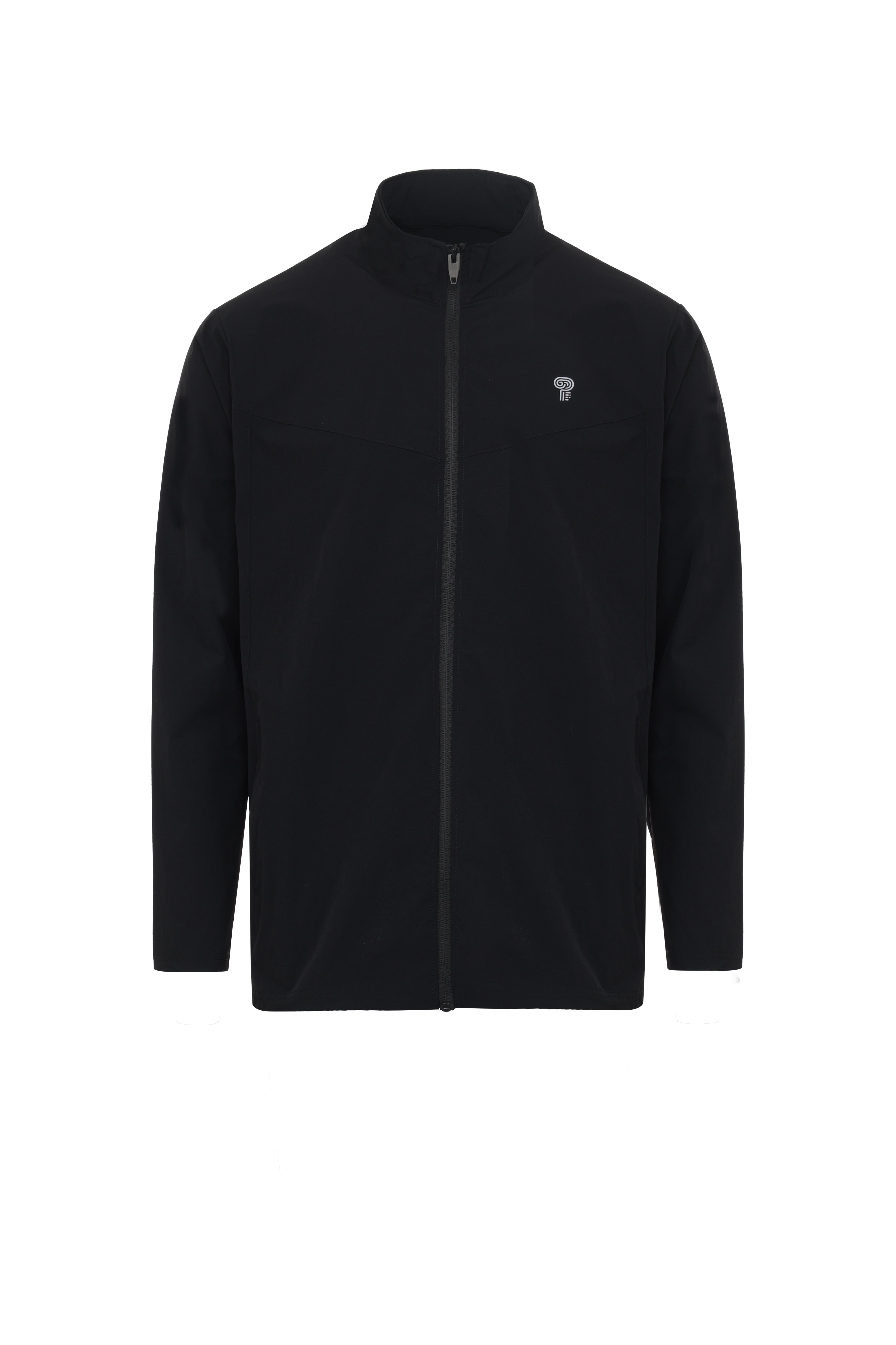 Polocom Plus© - Full-Zip Track Jacket — Black