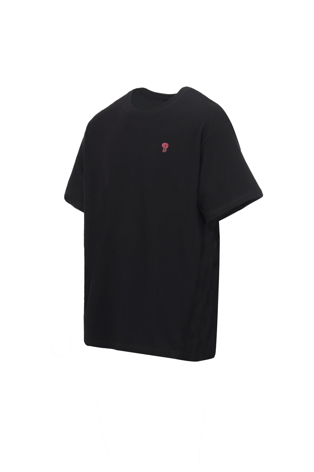 Essential Tee — Black/Red