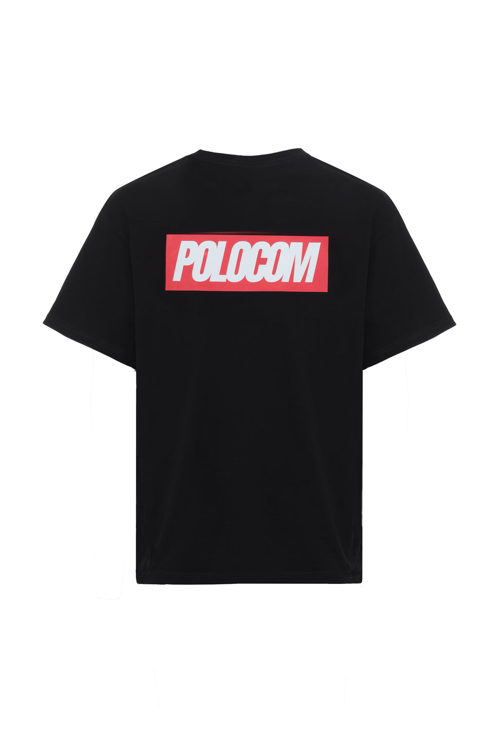 Essential Tee — Black/Red