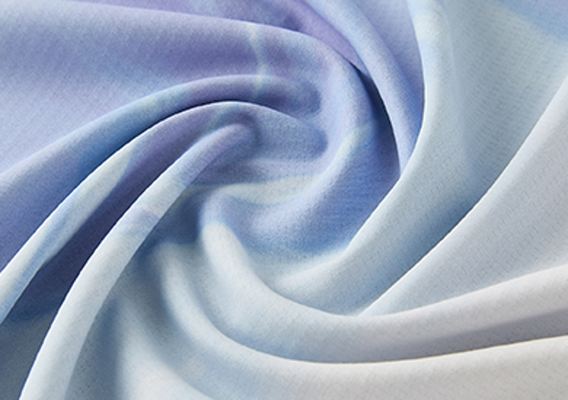 Polocom Plus Current Print Golf Polo printed fabric texture detail