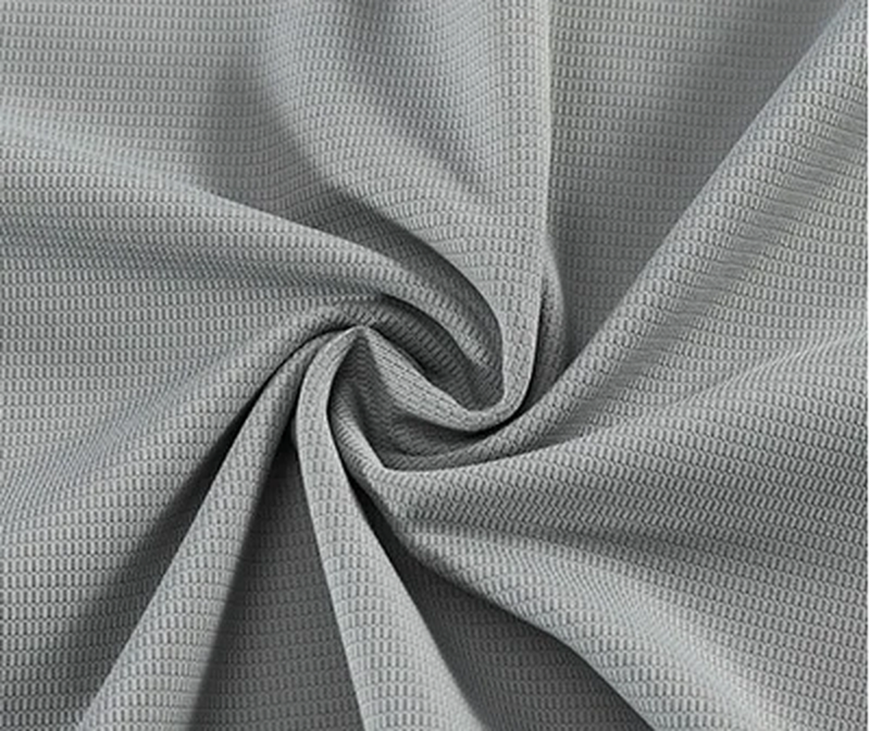 Essence Quarter Zip Top fabric texture close-up