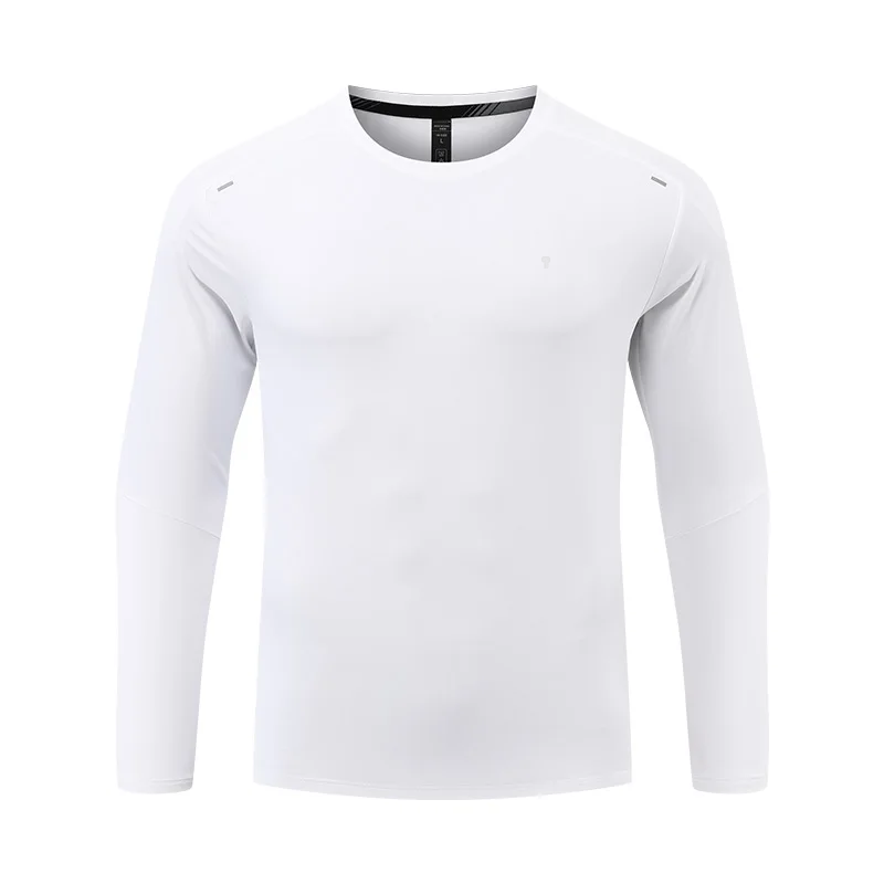 Flexform Long Sleeve Tee in White, garment front view