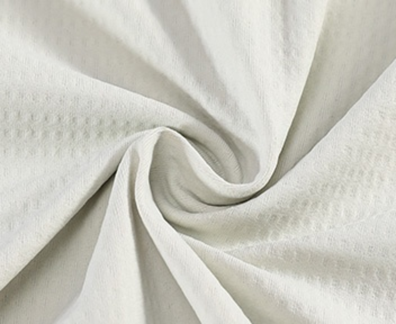 Flux Nylon Long Sleeve Tee stretch-knit close-up