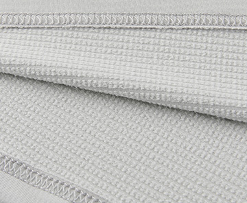 Form Stretch Quarter-Zip Top inner stitching close-up