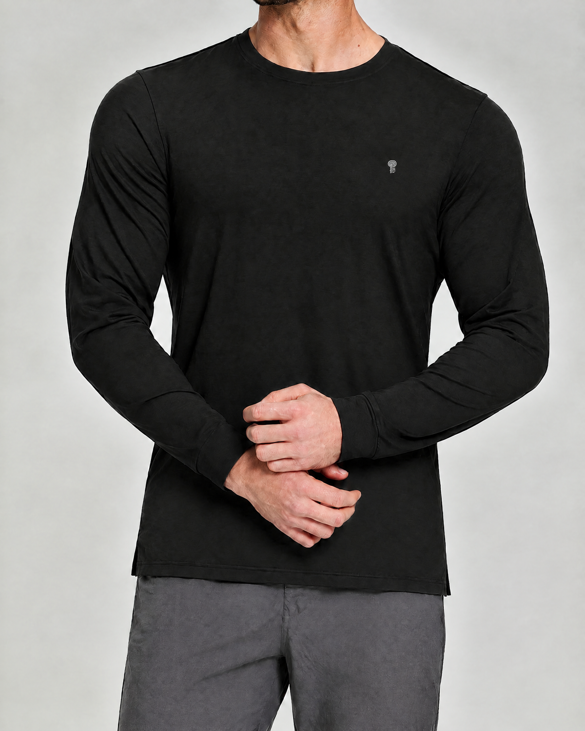 Polocom Plus BR0242 — Black, Front view