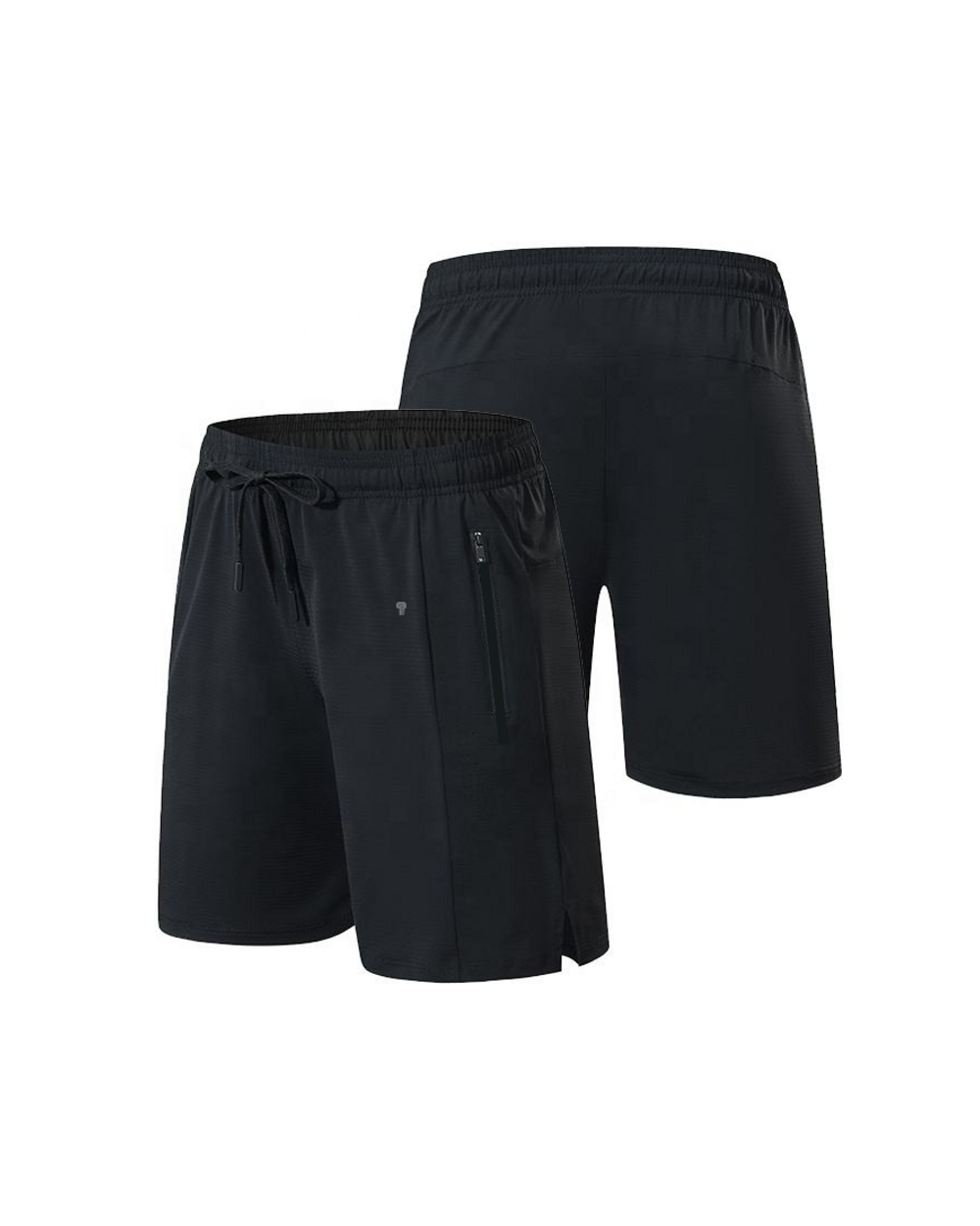 Polocom Plus Pace training shorts in black, exact product view