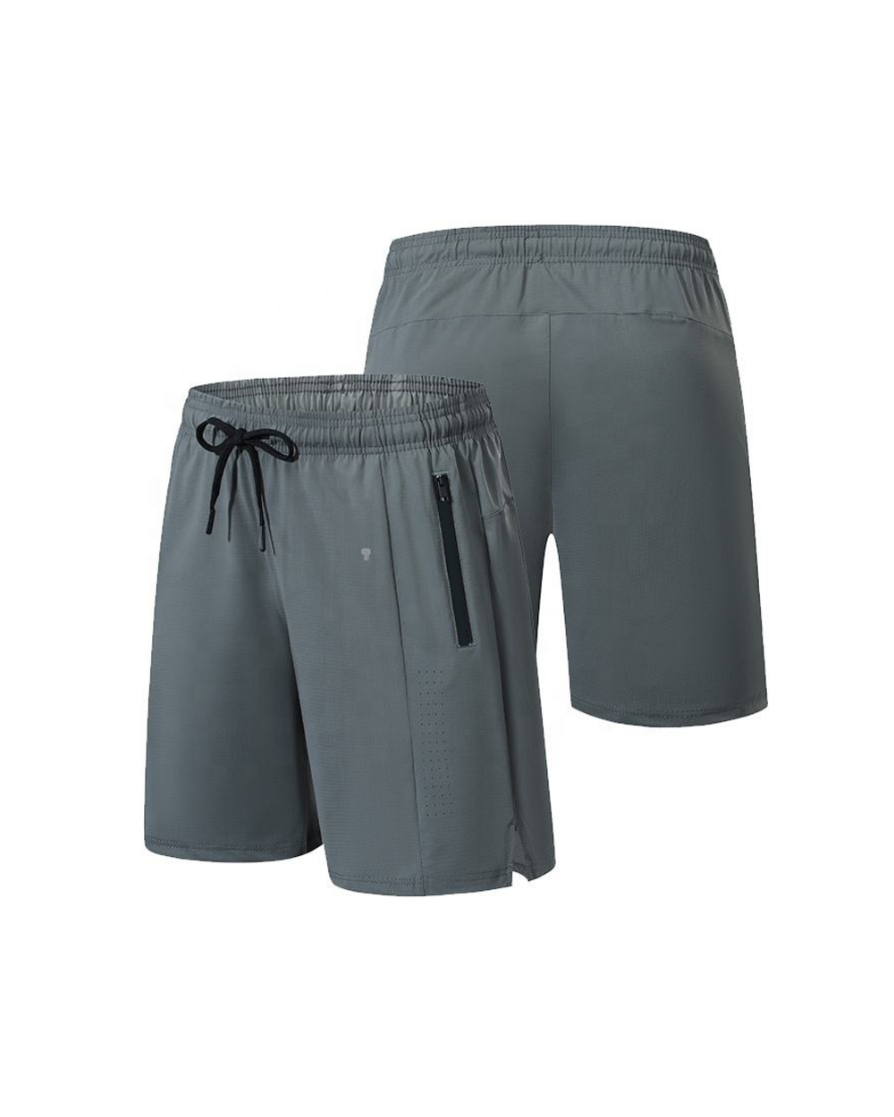 Polocom Plus Pace training shorts in dark gray, exact product view