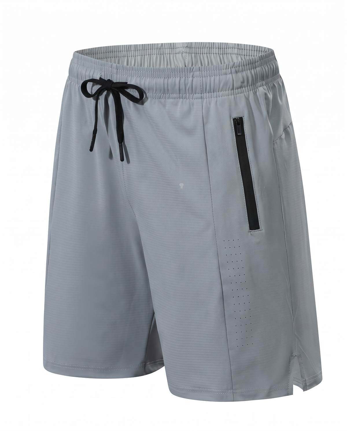 Polocom Plus Pace training shorts in light gray, exact product view