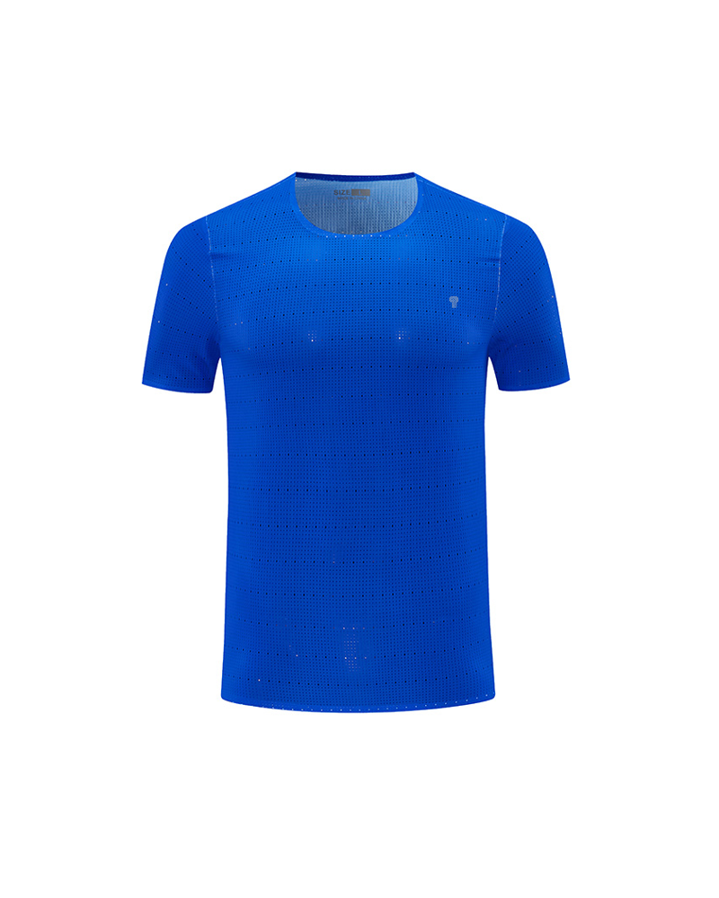 Polocom Plus Aero Lite Training Tee — Blue front