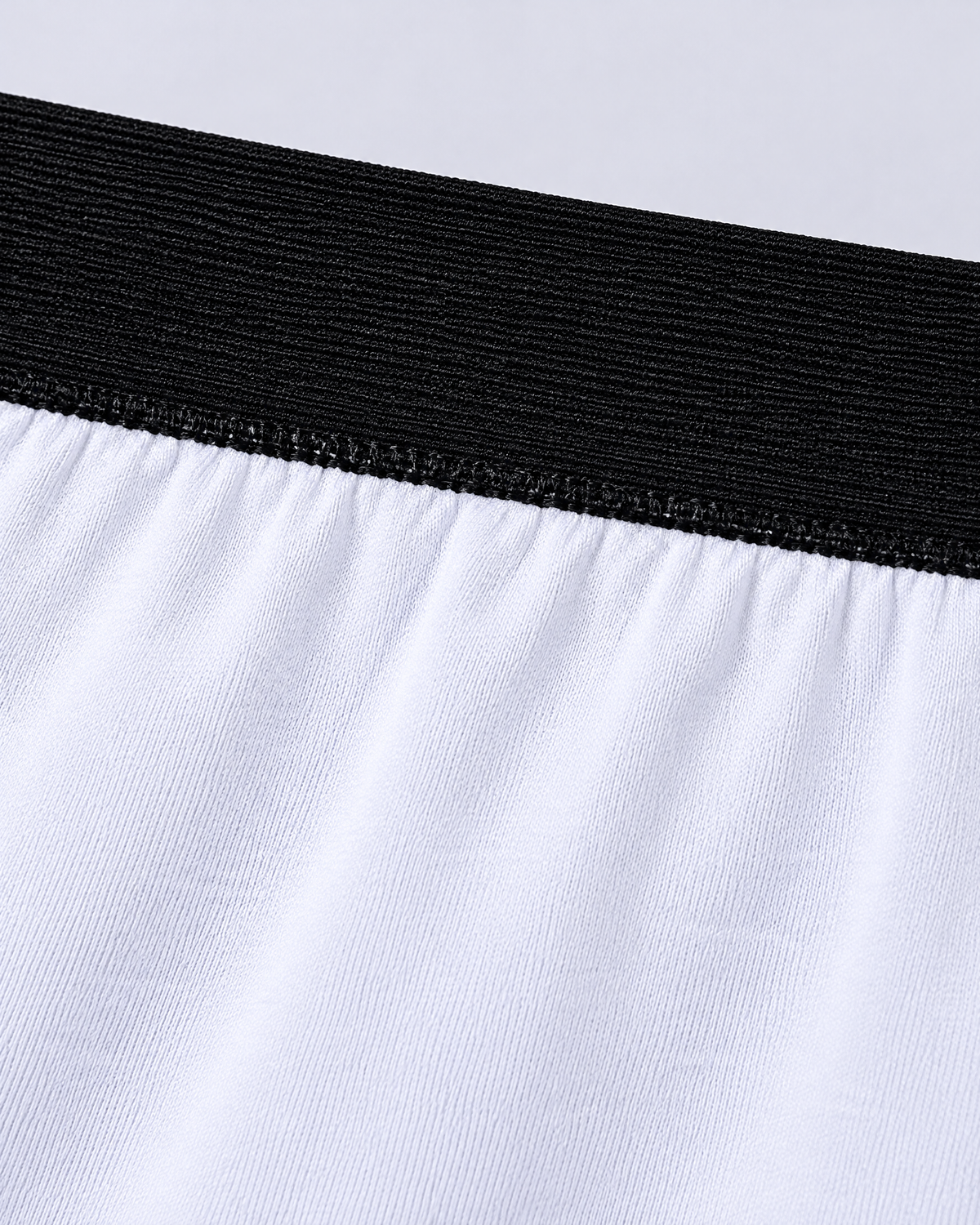 Form Cropped Training Tights | White | Waistband detail view