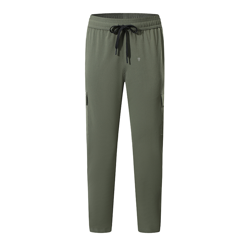 Polocom Plus Roam Cargo Pants in Army Green, front product view