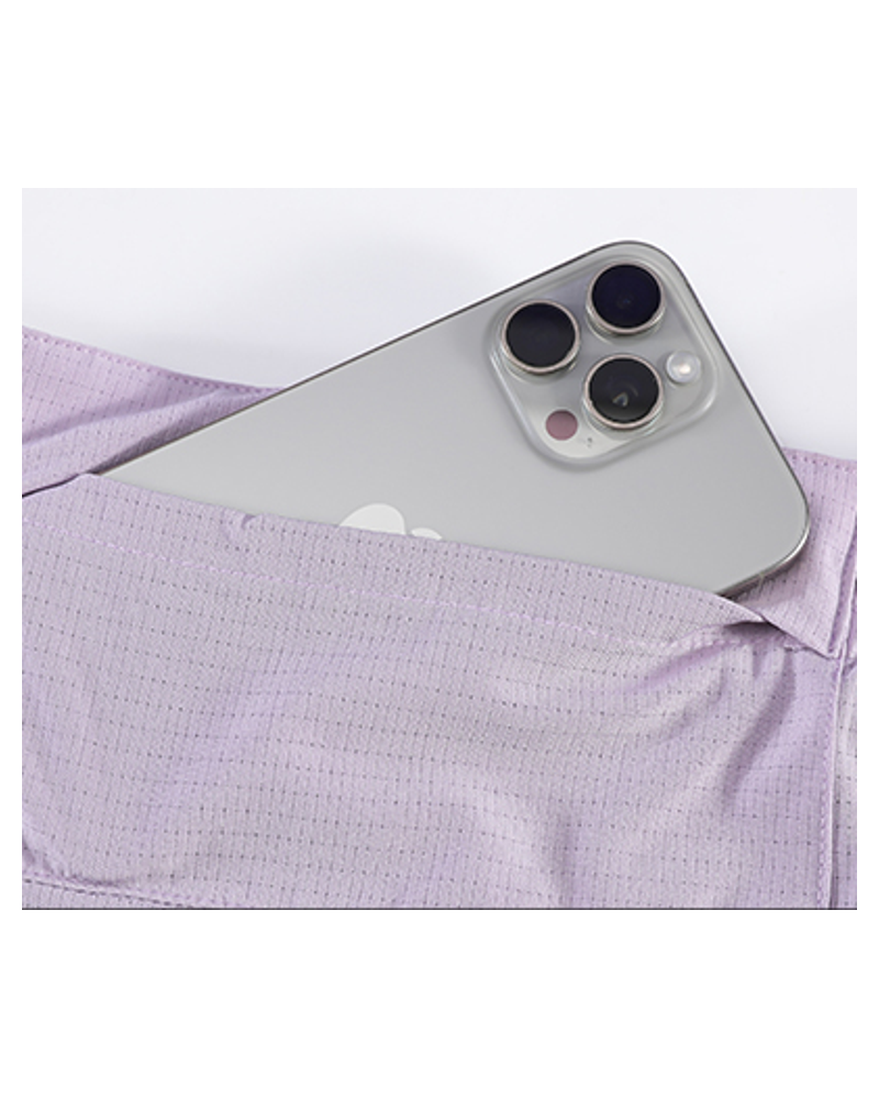 AeroLite set — shorts outer pocket detail