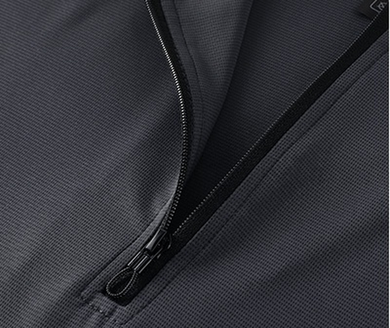 Signal Stretch Quarter-Zip Top zipper detail