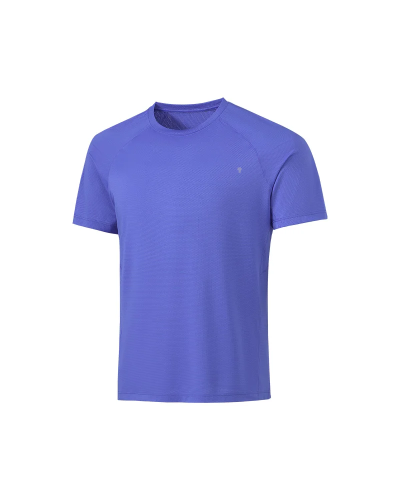 Polocom Plus Spectrum Stretch Training Tee in Light Purple, garment front view