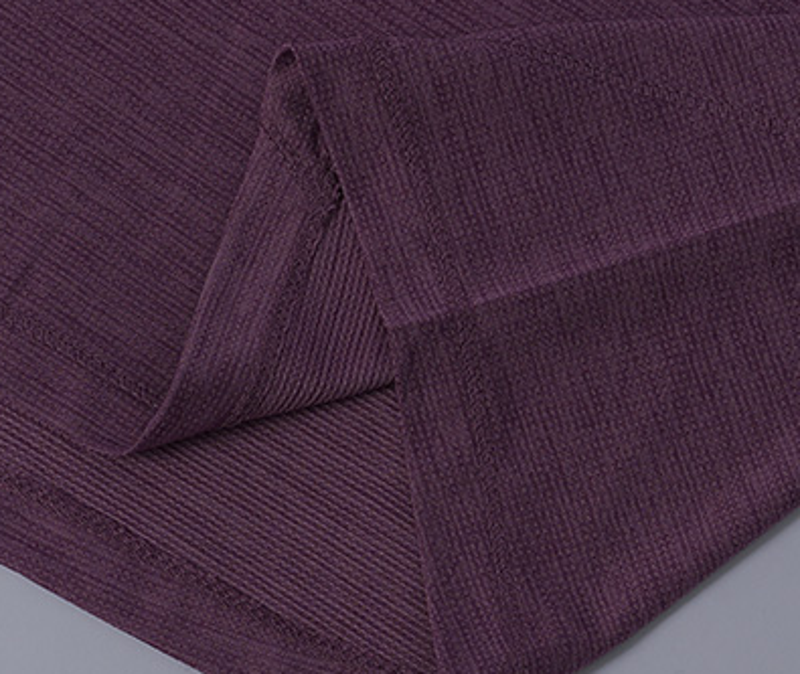 Polocom Plus Stride Heather Long Sleeve Tee hem stitching detail