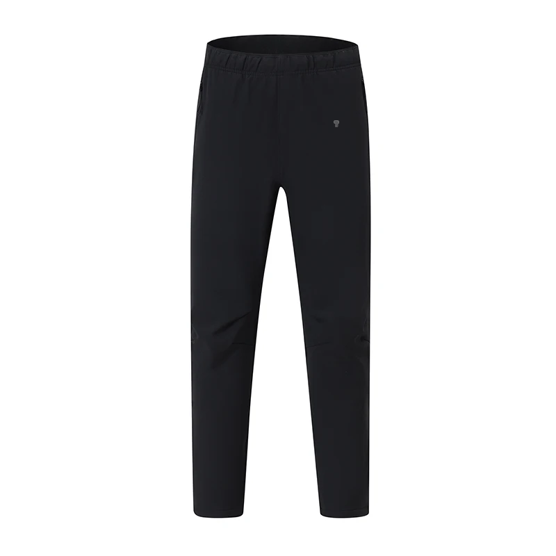 Polocom Plus Stride Straight-Leg Training Pants in Black, front product view