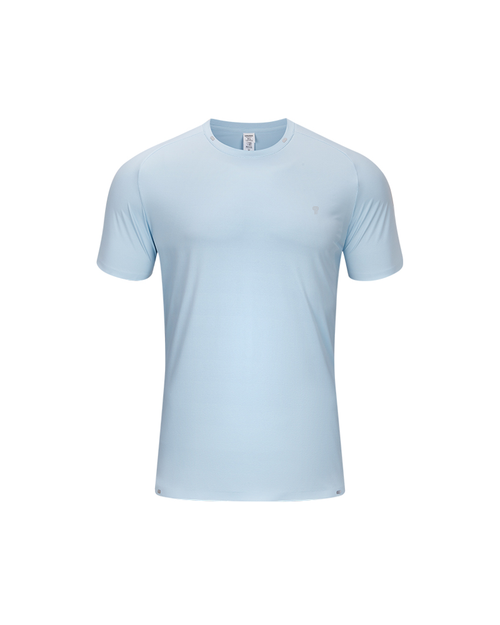 Accent 170 Stretch Training Tee in Moonlight Blue — front view