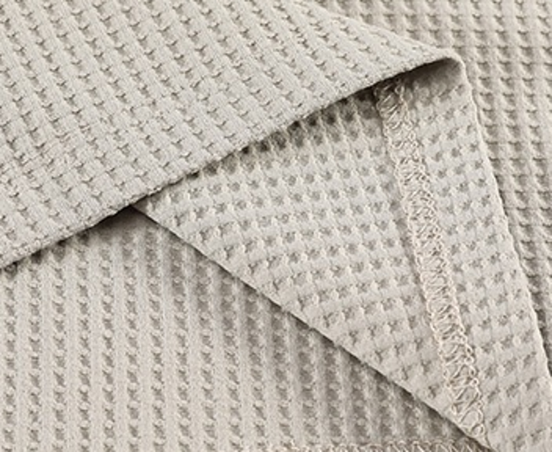Texture Waffle Long Sleeve Tee seam construction detail