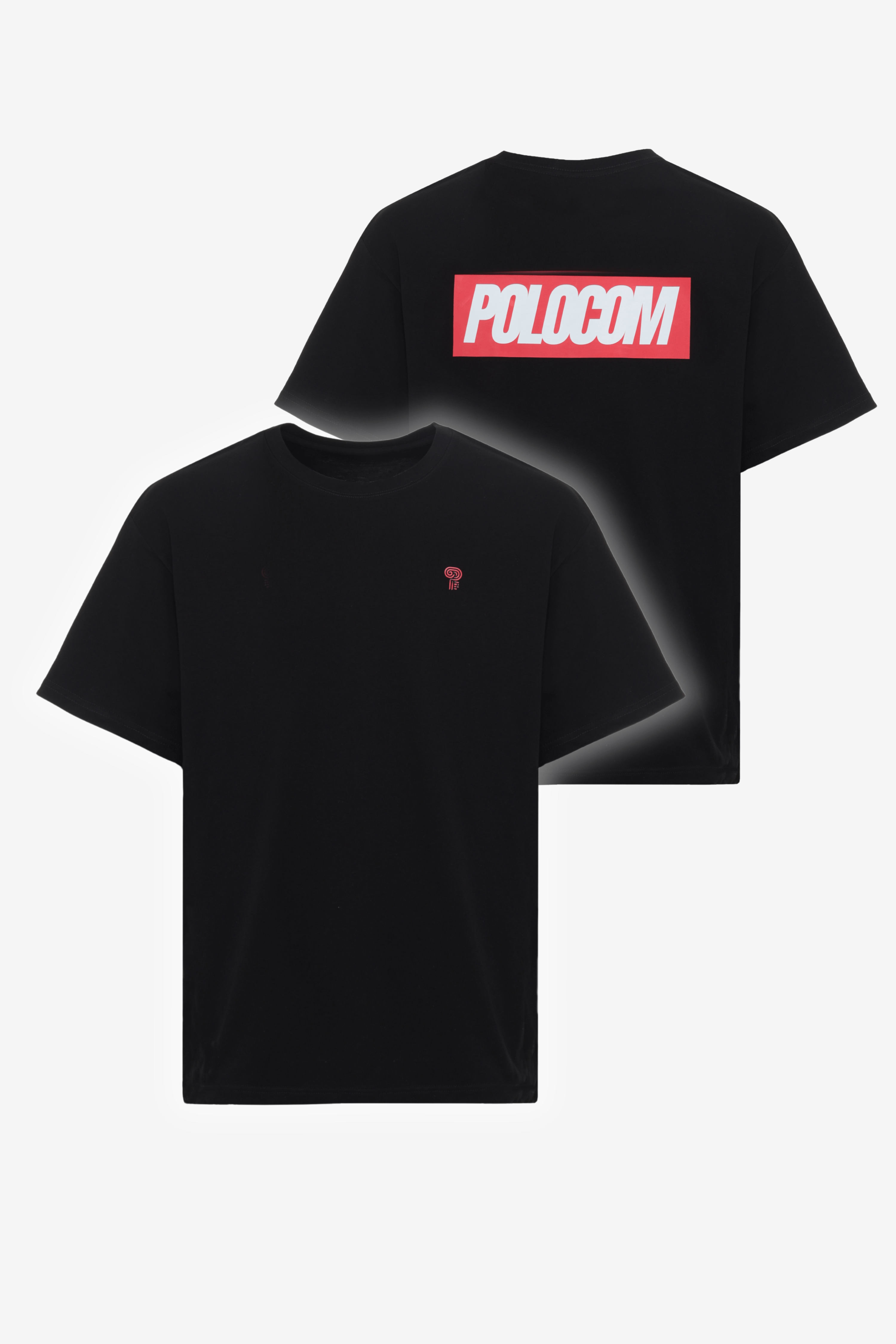 T-shirt Oversize Polocom Noir / XS